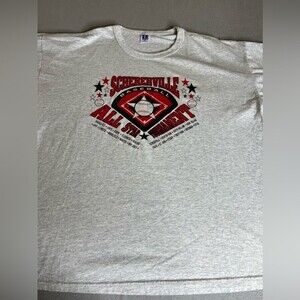 Vintage  Tee Schererville all star tournament  Size XXL made in Usa